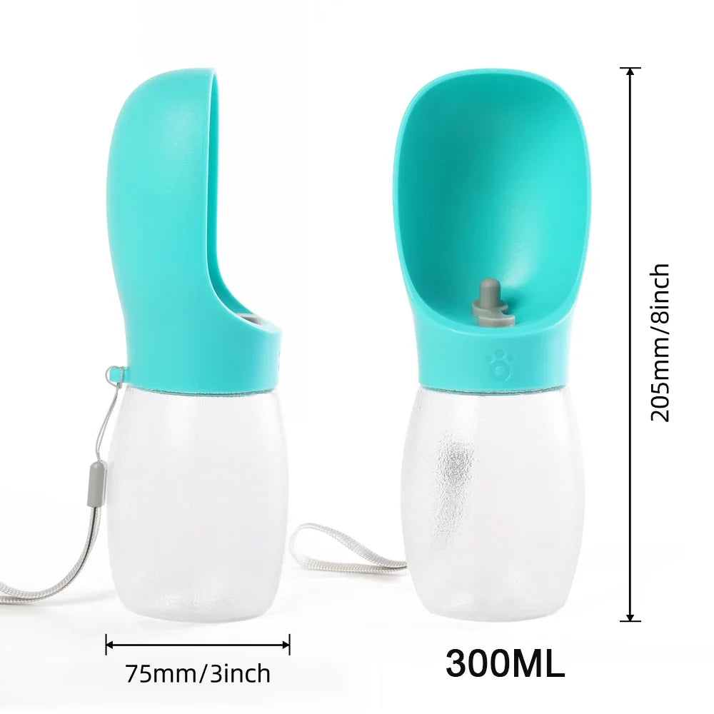 Botella de Agua Portátil para Mascotas — 300ml